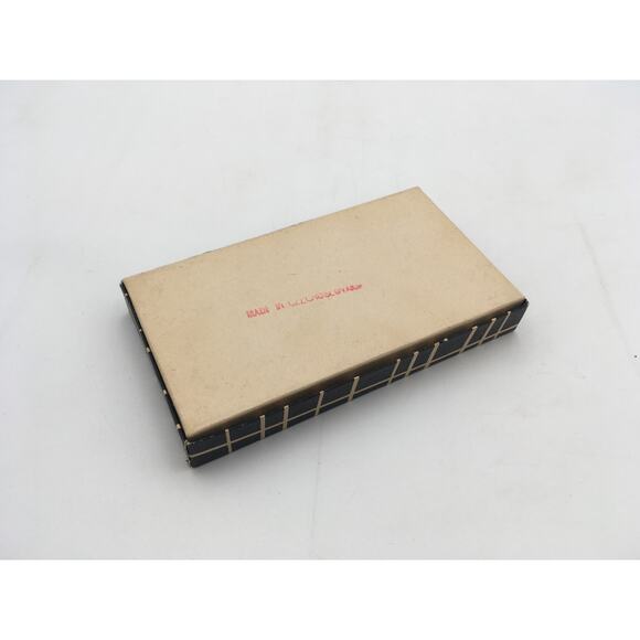 NIB Deadstock Vintage Bohemian Crystal Cut Salt Cellars and Spoons Set of 6 - Picture 6 of 7